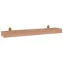 Wandregale 2 Einheiten massives Teakholz 90x15x4 cm von vidaXL, Regale und Regale - Ref: Foro24-340756, Preis: 52,67 €, Rabat...