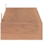 Wall shelves 2 units solid teak wood 90x15x4 cm by vidaXL, Shelves and shelves - Ref: Foro24-340756, Price: 56,16 €, Discount: %