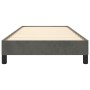 Estructura de cama de terciopelo gris oscuro 80x200 cm de vidaXL, Camas y somieres - Ref: Foro24-346941, Precio: 80,03 €, Des...