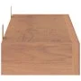 Estantes de pared 2 unidades madera maciza de teca 60x15x4 cm de vidaXL, Estantes y estanterías - Ref: Foro24-340755, Precio:...