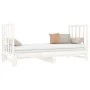 Removable sofa bed solid white pine wood 2x(90x190) cm by vidaXL, Beds and slatted bases - Ref: Foro24-3124768, Price: 203,67...