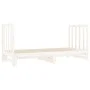 Abnehmbares Schlafsofa aus massivem weißem Kiefernholz, 2 x (90 x 190) cm von vidaXL, Betten und Lattenroste - Ref: Foro24-31...