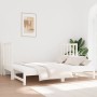 Abnehmbares Schlafsofa aus massivem weißem Kiefernholz, 2 x (90 x 190) cm von vidaXL, Betten und Lattenroste - Ref: Foro24-31...
