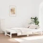 Removable sofa bed solid white pine wood 2x(90x190) cm by vidaXL, Beds and slatted bases - Ref: Foro24-3124768, Price: 203,67...