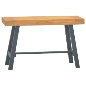 Solid teak wood bench 80 cm by vidaXL, Dining and kitchen benches - Ref: Foro24-340742, Price: 127,96 €, Discount: %