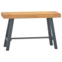 Bank aus massivem Teakholz 80 cm von vidaXL, Ess- und Küchenbänke - Ref: Foro24-340742, Preis: 103,52 €, Rabatt: %