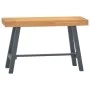 Solid teak wood bench 80 cm by vidaXL, Dining and kitchen benches - Ref: Foro24-340742, Price: 120,12 €, Discount: %