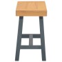 Bank aus massivem Teakholz 80 cm von vidaXL, Ess- und Küchenbänke - Ref: Foro24-340742, Preis: 103,52 €, Rabatt: %