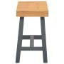 Solid teak wood bench 80 cm by vidaXL, Dining and kitchen benches - Ref: Foro24-340742, Price: 120,12 €, Discount: %