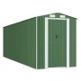 Grüner Gartenschuppen aus verzinktem Stahl, 192 x 606 x 223 cm von vidaXL, Schuppen - Ref: Foro24-3147432, Preis: 851,61 €, R...