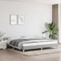 Hellgrauer Stoffbettrahmen mit Kopfteil 200x200 cm von vidaXL, Betten und Lattenroste - Ref: Foro24-347439, Preis: 131,20 €, ...