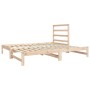 Removable sofa bed solid pine wood 2x(90x190) cm by vidaXL, Beds and slatted bases - Ref: Foro24-3124747, Price: 141,49 €, Di...