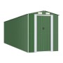 Gartenhaus aus grünem verzinktem Stahl 192x689x223 cm von vidaXL, Schuppen - Ref: Foro24-3147433, Preis: 955,11 €, Rabatt: %