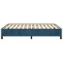 Blue velvet bed frame 140x190 cm by vidaXL, Beds and slatted bases - Ref: Foro24-347322, Price: 122,78 €, Discount: %