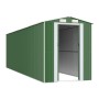 Gartenhaus aus grünem verzinktem Stahl 192x689x223 cm von vidaXL, Schuppen - Ref: Foro24-3147433, Preis: 955,11 €, Rabatt: %