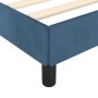 Blue velvet bed frame 160x200 cm by vidaXL, Beds and slatted bases - Ref: Foro24-347334, Price: 124,36 €, Discount: %