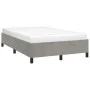 Light gray velvet bed frame 120x200 cm by vidaXL, Beds and slatted bases - Ref: Foro24-347312, Price: 108,27 €, Discount: %