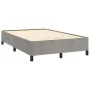 Light gray velvet bed frame 120x200 cm by vidaXL, Beds and slatted bases - Ref: Foro24-347312, Price: 108,27 €, Discount: %