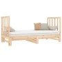 Removable sofa bed solid pine wood 2x(90x190) cm by vidaXL, Beds and slatted bases - Ref: Foro24-3124767, Price: 174,47 €, Di...