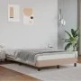 Estructura de cama de cuero sintético capuchino 120x200 cm de vidaXL, Camas y somieres - Ref: Foro24-346897, Precio: 112,99 €...