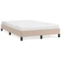 Bettgestell aus Cappuccino-Kunstleder, 120 x 200 cm von vidaXL, Betten und Lattenroste - Ref: Foro24-346897, Preis: 112,99 €,...
