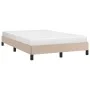 Bettgestell aus Cappuccino-Kunstleder, 120 x 200 cm von vidaXL, Betten und Lattenroste - Ref: Foro24-346897, Preis: 112,99 €,...