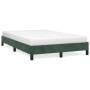 Estructura de cama de terciopelo verde 120x200 cm de vidaXL, Camas y somieres - Ref: Foro24-346967, Precio: 90,57 €, Descuent...