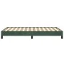 Estructura de cama de terciopelo verde 120x200 cm de vidaXL, Camas y somieres - Ref: Foro24-346967, Precio: 96,70 €, Descuent...