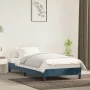 Estructura de cama de terciopelo azul 90x190 cm de vidaXL, Camas y somieres - Ref: Foro24-346950, Precio: 82,16 €, Descuento: %