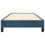 Estructura de cama de terciopelo azul 90x190 cm de vidaXL, Camas y somieres - Ref: Foro24-346950, Precio: 80,10 €, Descuento: %