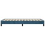 Estructura de cama de terciopelo azul 90x190 cm de vidaXL, Camas y somieres - Ref: Foro24-346950, Precio: 80,10 €, Descuento: %