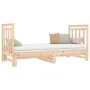 Sofá cama extraíble madera maciza de pino 2x(90x190) cm de vidaXL, Camas y somieres - Ref: Foro24-3124772, Precio: 175,26 €, ...