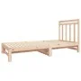 Sofá cama extraíble madera maciza de pino 2x(90x190) cm de vidaXL, Camas y somieres - Ref: Foro24-3124757, Precio: 145,44 €, ...