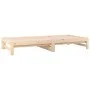 Sofá cama extraíble madera maciza de pino 2x(90x190) cm de vidaXL, Camas y somieres - Ref: Foro24-3124757, Precio: 145,44 €, ...