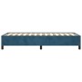 Blauer Samtbettrahmen 90x200 cm von vidaXL, Betten und Lattenroste - Ref: Foro24-347304, Preis: 99,28 €, Rabatt: %