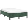 Bettgestell aus grünem Samt, 120 x 200 cm von vidaXL, Betten und Lattenroste - Ref: Foro24-347315, Preis: 142,16 €, Rabatt: %