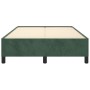 Bettgestell aus grünem Samt, 120 x 200 cm von vidaXL, Betten und Lattenroste - Ref: Foro24-347315, Preis: 142,16 €, Rabatt: %