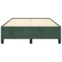 Estructura de cama de terciopelo verde 120x200 cm de vidaXL, Camas y somieres - Ref: Foro24-347315, Precio: 136,10 €, Descuen...