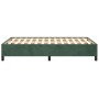 Bettgestell aus grünem Samt, 120 x 200 cm von vidaXL, Betten und Lattenroste - Ref: Foro24-347315, Preis: 142,16 €, Rabatt: %