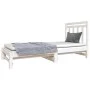 Removable sofa bed solid white pine wood 2x(90x190) cm by vidaXL, Beds and slatted bases - Ref: Foro24-3124758, Price: 172,20...
