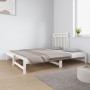 Removable sofa bed solid white pine wood 2x(90x190) cm by vidaXL, Beds and slatted bases - Ref: Foro24-3124758, Price: 174,66...