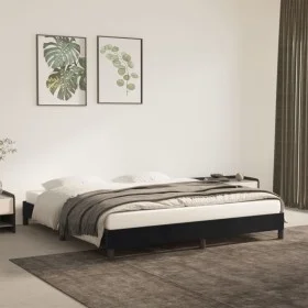 Light gray velvet bed frame 160x200 cm by vidaXL, Beds and slatted bases - Ref: Foro24-346984, Price: 114,74 €, Discount: %