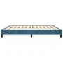 Estructura de cama de terciopelo azul 160x200 cm de vidaXL, Camas y somieres - Ref: Foro24-346986, Precio: 107,94 €, Descuent...