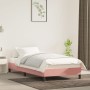 Estructura de cama de terciopelo rosa 80x200 cm de vidaXL, Camas y somieres - Ref: Foro24-346945, Precio: 74,34 €, Descuento: %