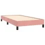 Pink velvet bed frame 80x200 cm by vidaXL, Beds and slatted bases - Ref: Foro24-346945, Price: 73,92 €, Discount: %