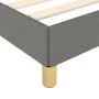 Bed frame with headboard in dark gray fabric 80x200 cm by vidaXL, Beds and slatted bases - Ref: Foro24-3125010, Price: 147,73...