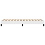 Bettgestell aus weißem Kunstleder, 90 x 200 cm von vidaXL, Betten und Lattenroste - Ref: Foro24-346881, Preis: 77,42 €, Rabat...