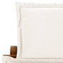 Sonnenliegen mit Kissen 2 Stück massives Akazienholz cremeweiß von vidaXL, Liegen - Ref: Foro24-3155473, Preis: 301,31 €, Rab...