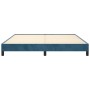 Estructura de cama de terciopelo azul 180x200 cm de vidaXL, Camas y somieres - Ref: Foro24-346992, Precio: 113,84 €, Descuent...