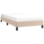 Cappuccino synthetic leather bed frame 80x200 cm by vidaXL, Beds and slatted bases - Ref: Foro24-346873, Price: 73,60 €, Disc...